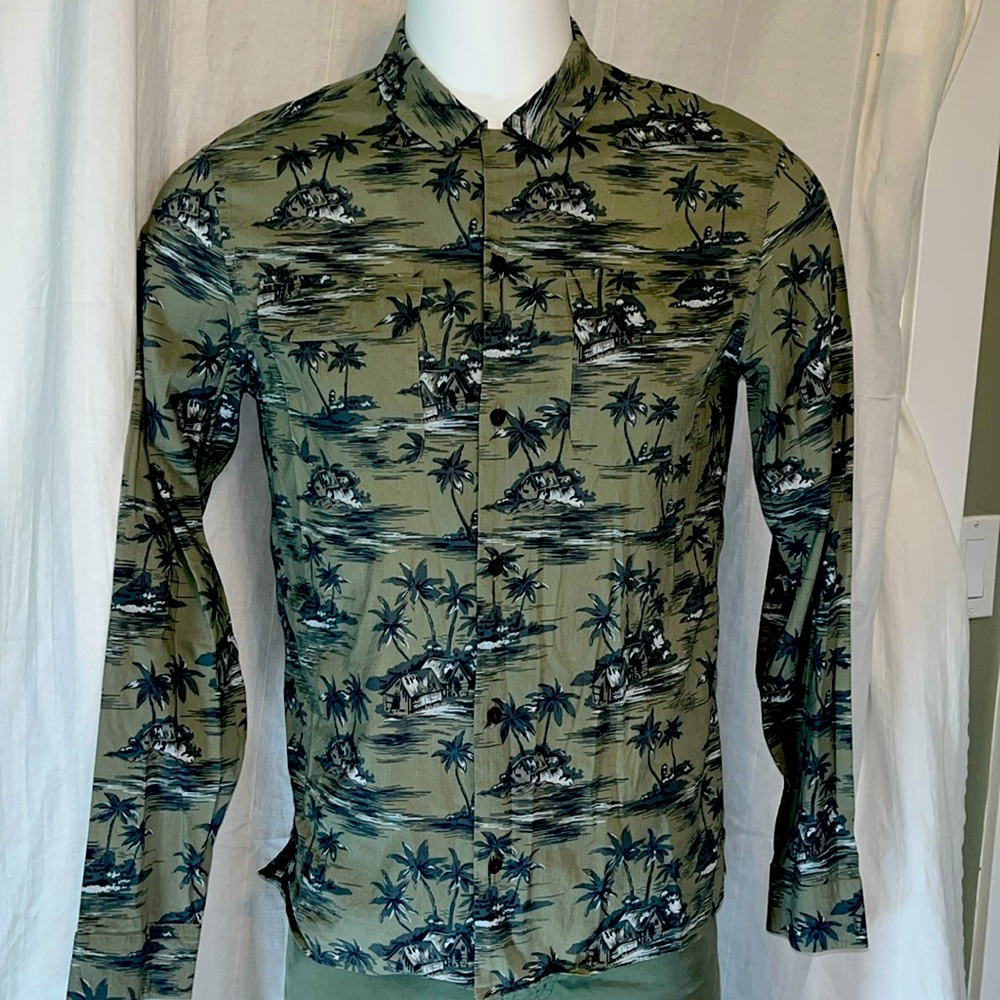 LAST CALL:  All Saints Hawaiian Print Shirt